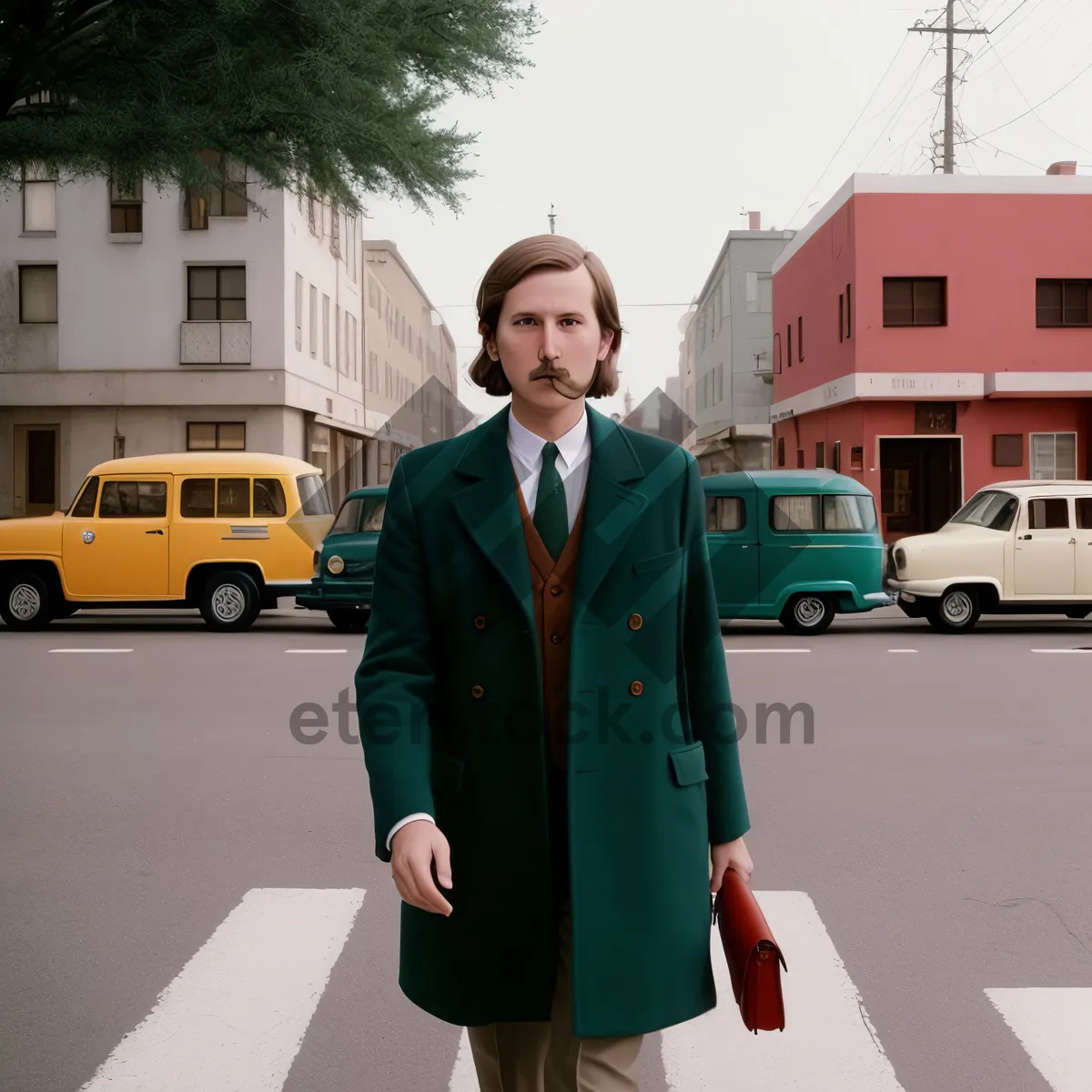 Picture of Successful businessman in formal suit at office