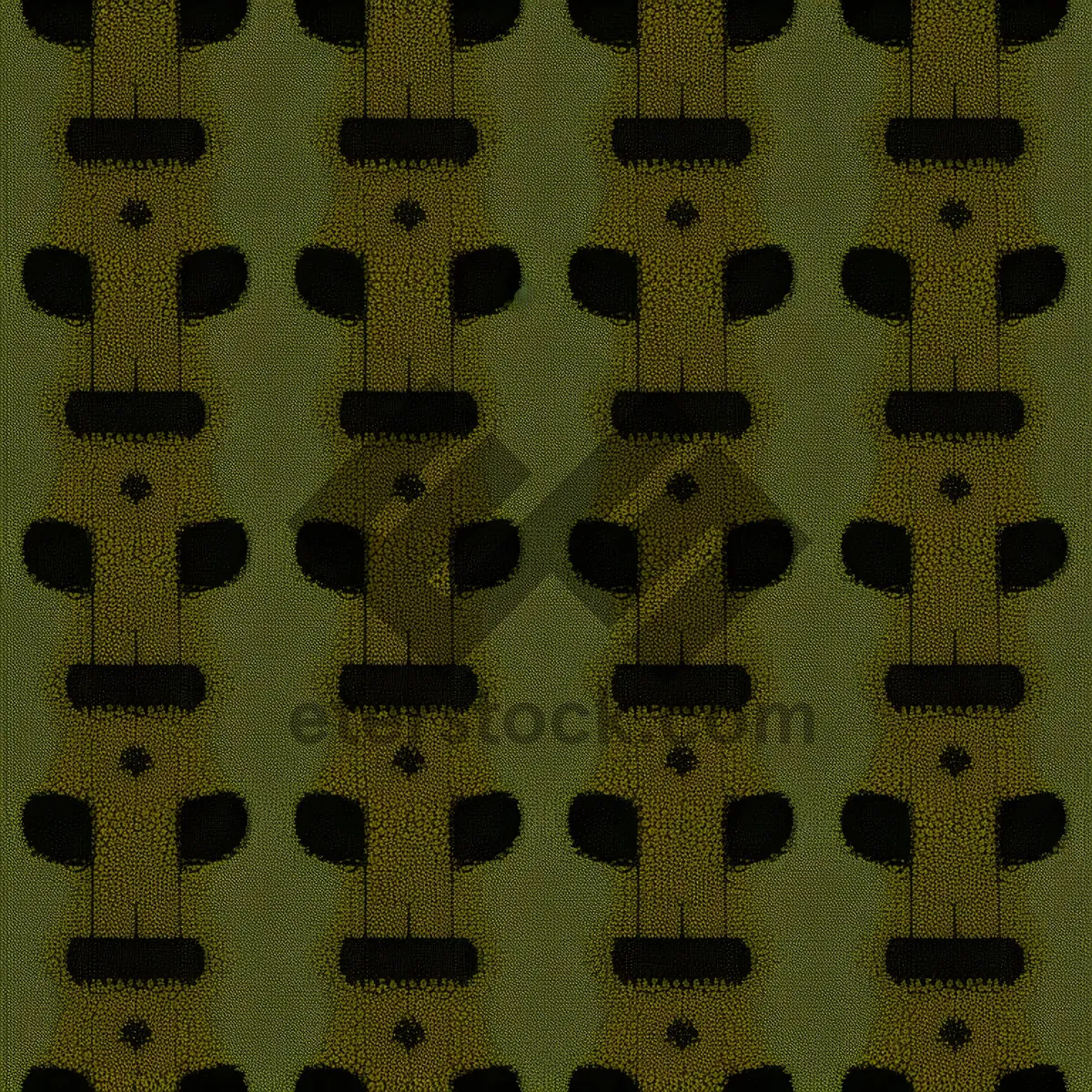 Picture of Black geometric grid pattern with textured surface and holes