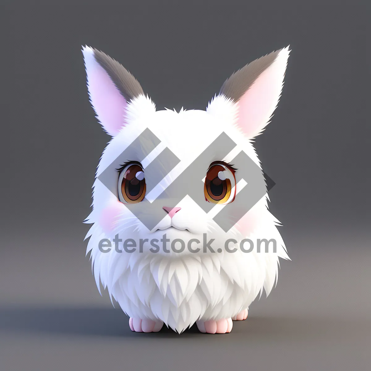 Picture of Fluffy Bunny Portrait