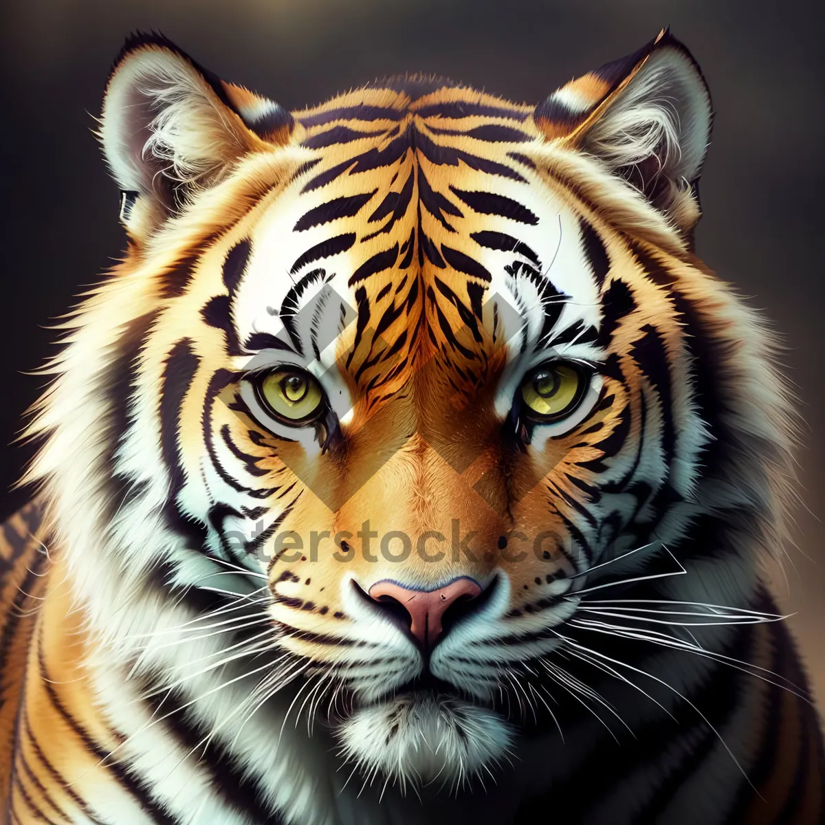 Picture of Striped Tiger: Majestic and Fierce Wildcat