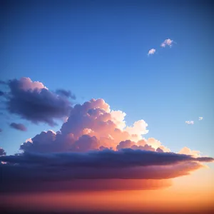 Vibrant Sunset Over Majestic Mountains