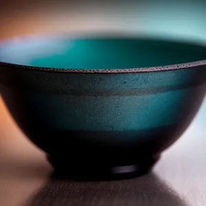 Hot Cup of Morning Tea on Glass Saucer