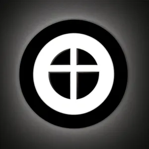 Web Passage Button Set: Shiny Round Symbol