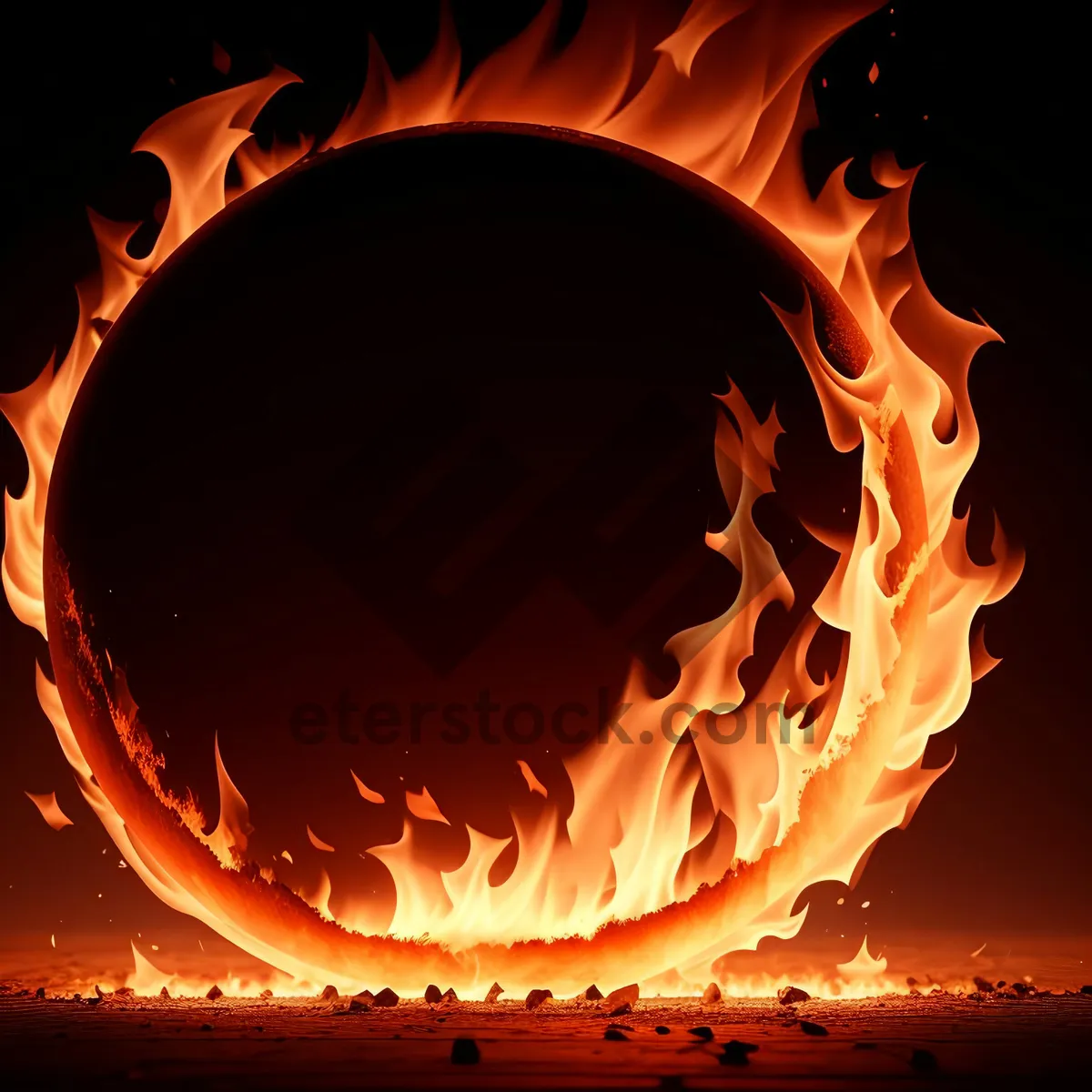 Picture of Fiery Glow: Captivating Heat, Blaze, and Design