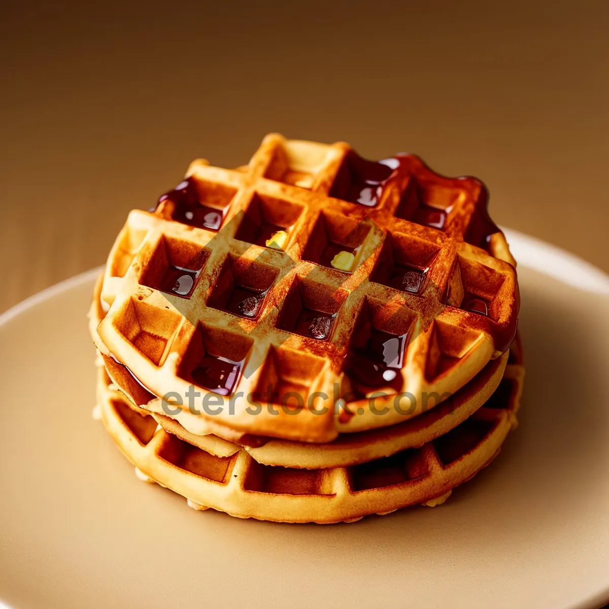 Picture of Delicious Chocolate Pretzel Pastry Treat