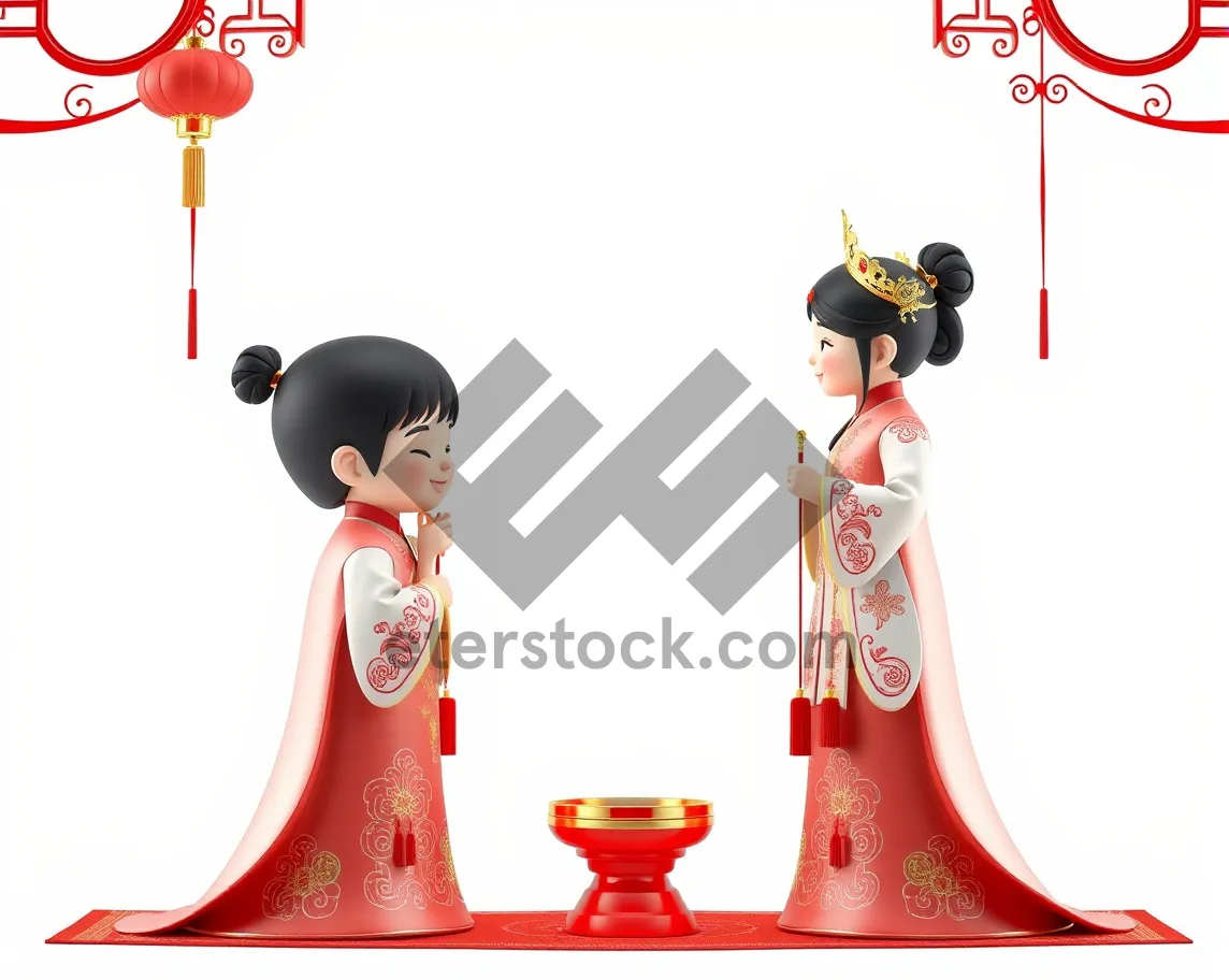 Picture of Royal Princess Cartoon Character Art Illustration