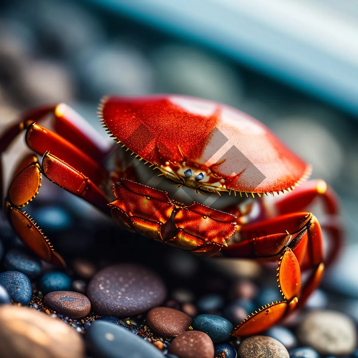 Picture of Rock Crab Celebration Decoration, Close-Up Bauble