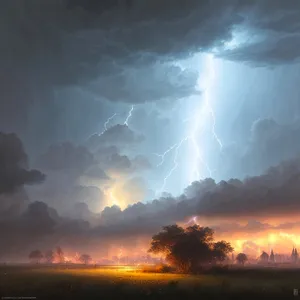 Luminous Sky and Heavenly Glow