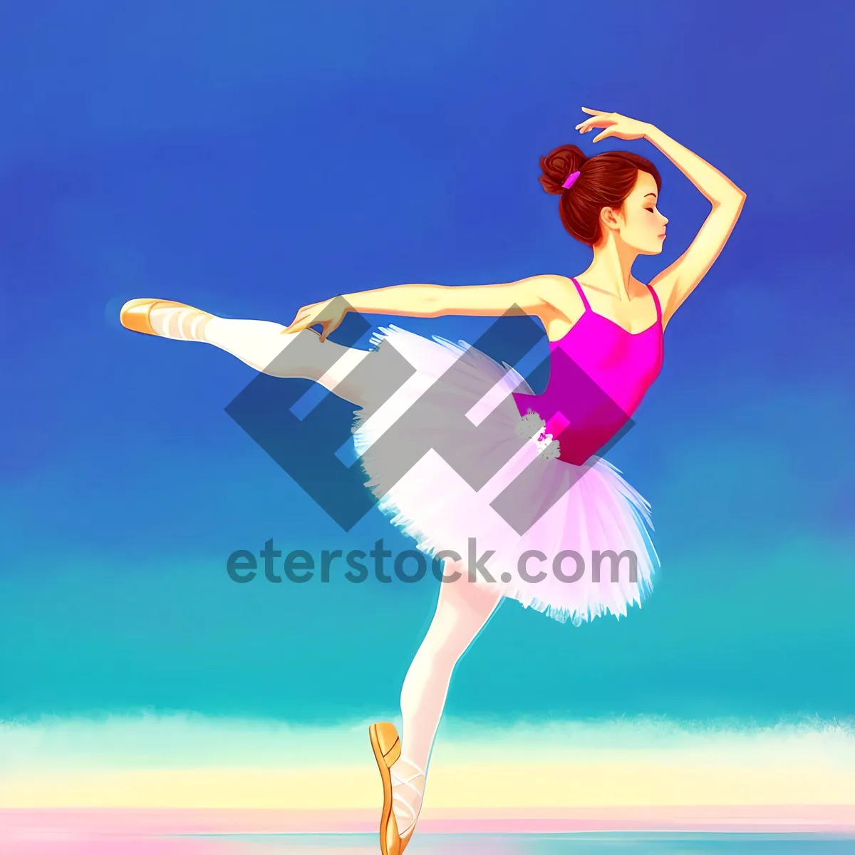 Picture of Sky-high Dancing Fun at the Beach