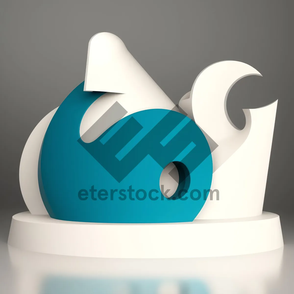 Picture of 3D Button Key Icon