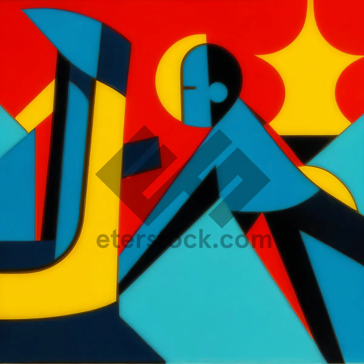 Picture of England's Patriotic National Flag Graphic Symbol