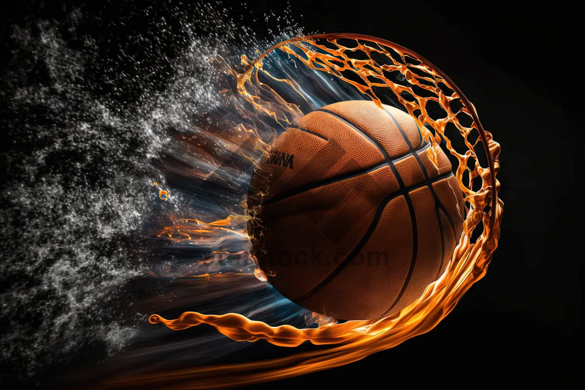 Picture of Basketball planet game equipment ball sports basket