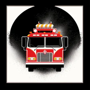 Playful Fire Station Symbol Design Toy