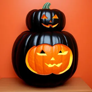 Pumpkin Glow: Spooky Jack-o'-Lantern Face Lamp