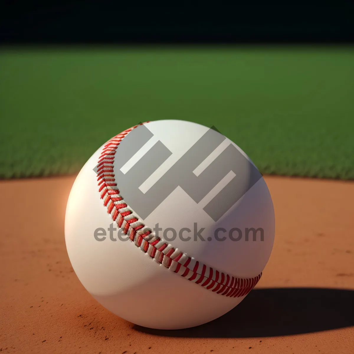 Picture of Baseball equipment on grass field - Sporting Gear