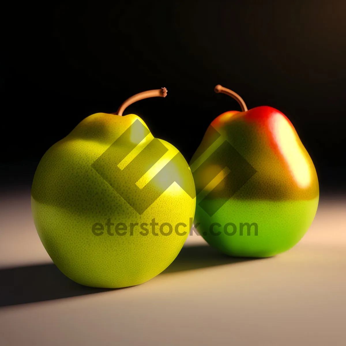 Picture of Fresh Granny Smith apple - a healthy and delicious snack