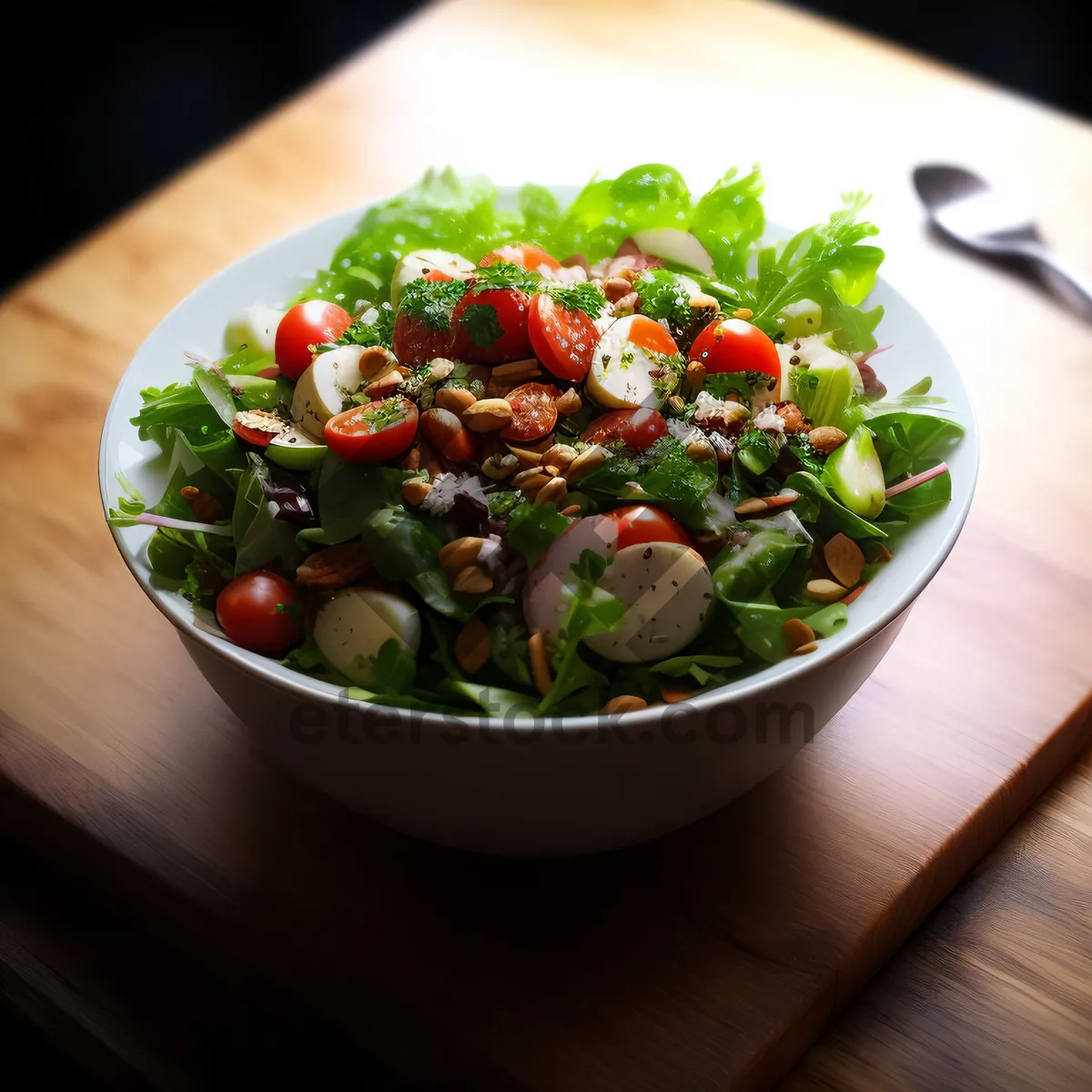 Picture of Fresh and Delicious Vegetable Bowl Salad
