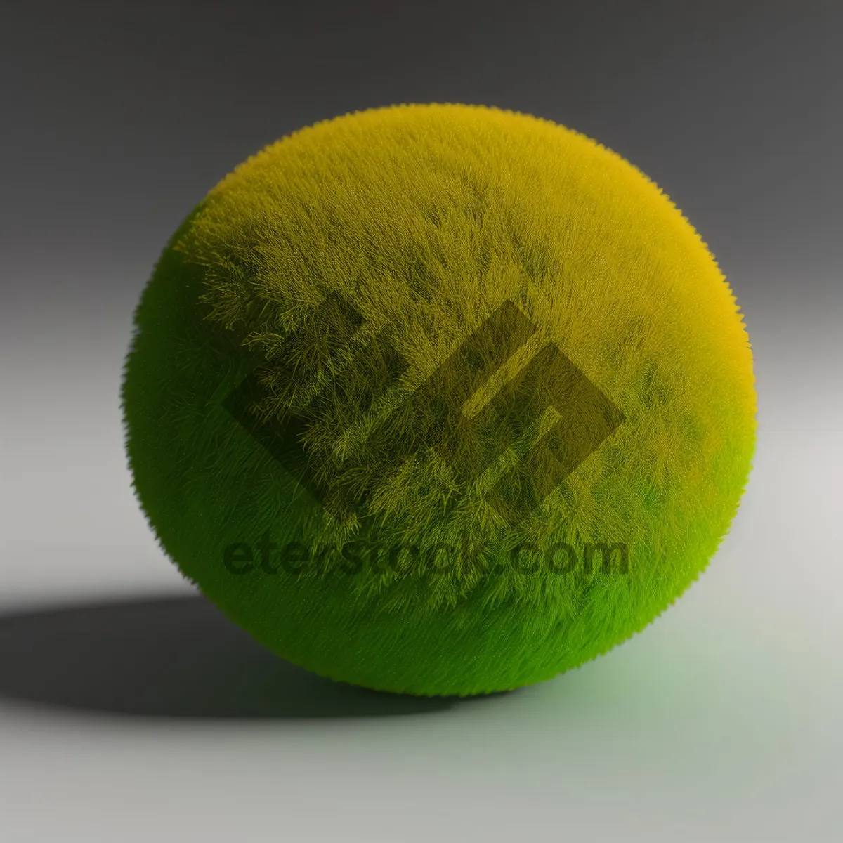 Picture of Vibrant Tennis Ball Close-up in Play
