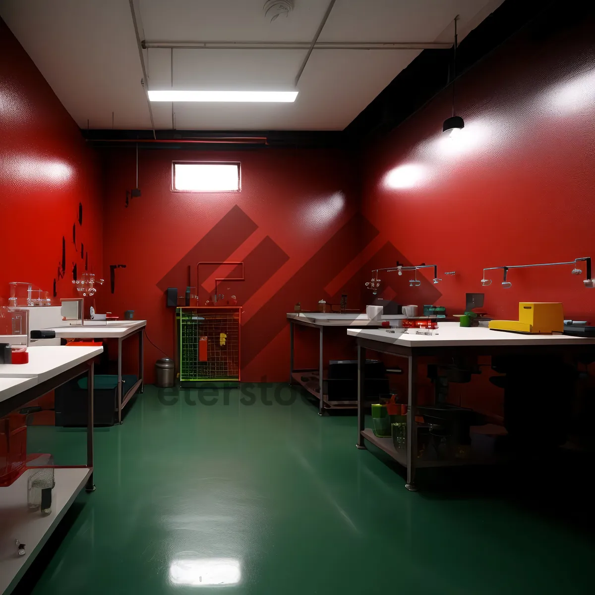 Picture of Modern interior design of a luxury restaurant.