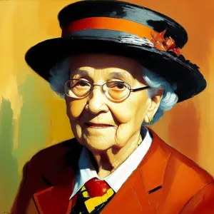 Comedic Construction Worker donning a Hat