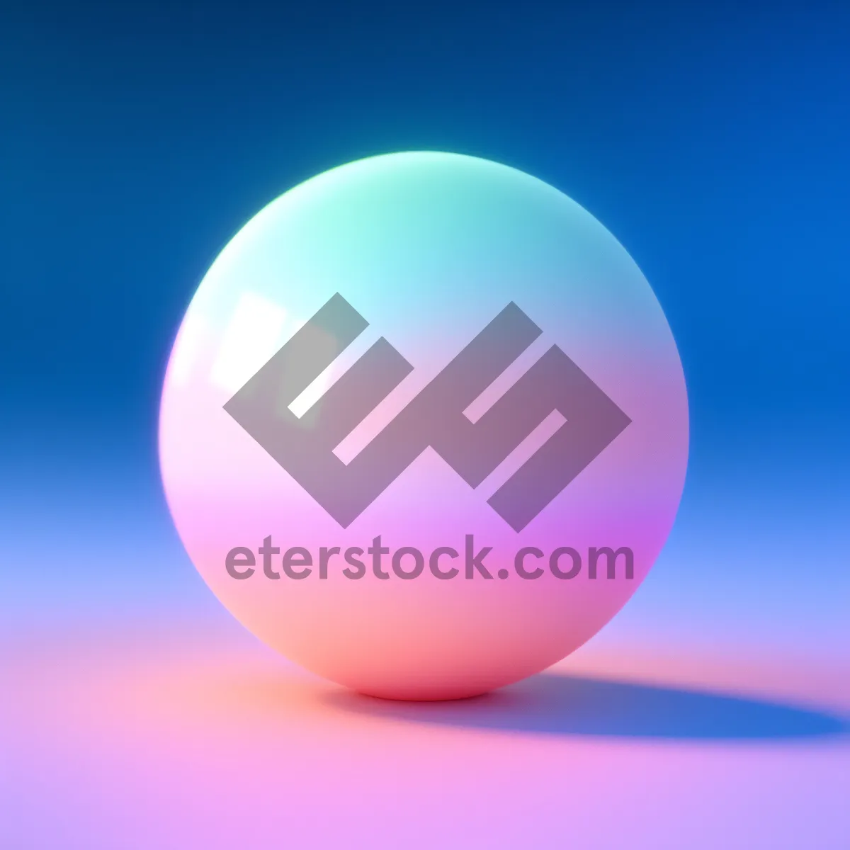 Picture of Vibrant Button Set: Shiny Glass Sphere Icons