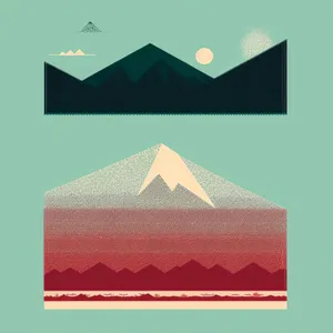 Symbolic Pyramid Card Sign - A Powerful Image of Mystical Visualization