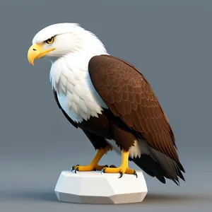 Majestic Bald Eagle Soaring in Freedom
