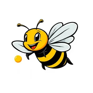 Happy Cartoon Animal Clip Art