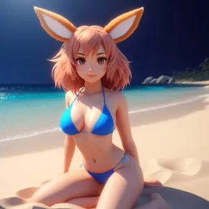 Beach Babe: Bikini Model in Paradise