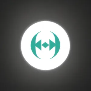 Shiny Round Glass Web Buttons Set