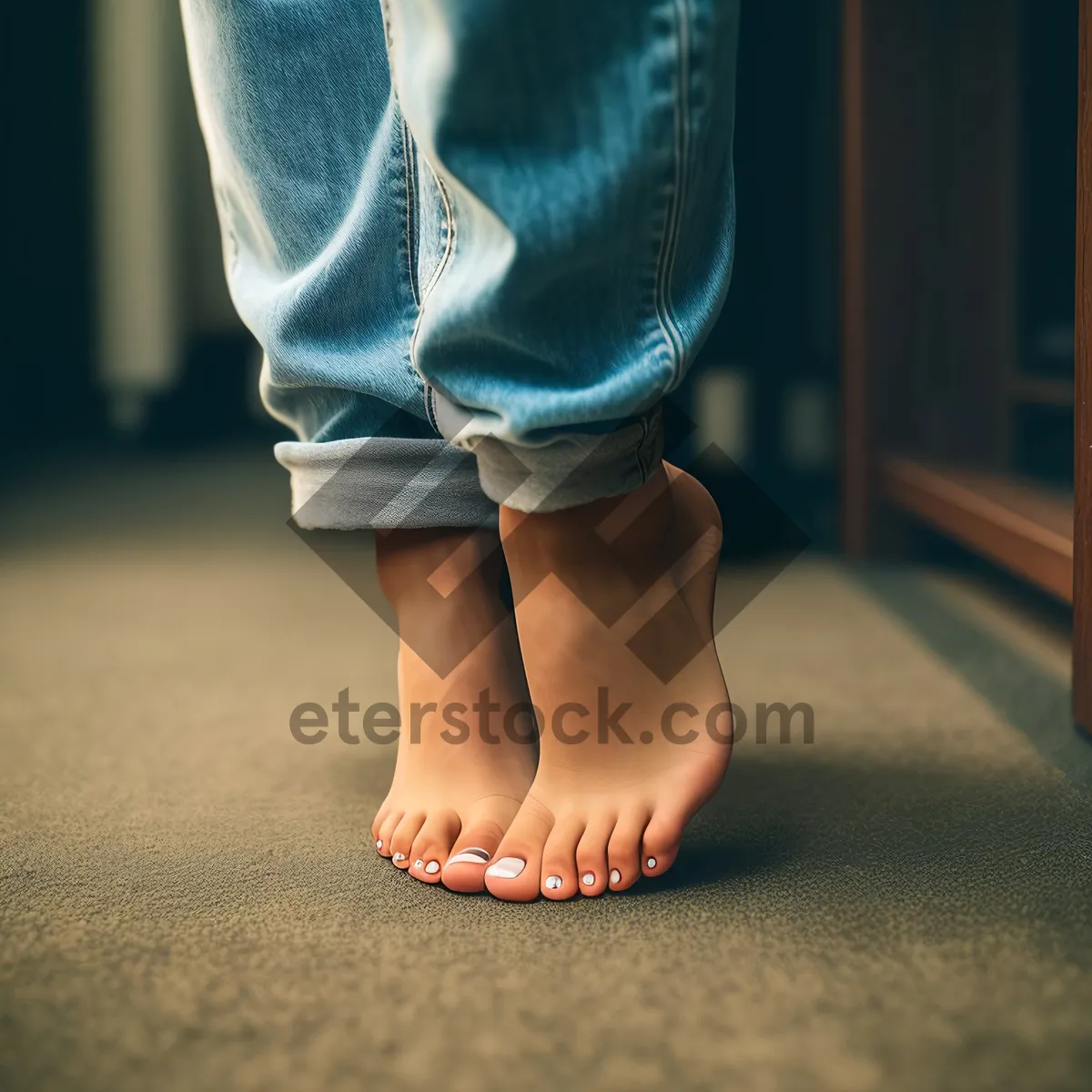 Picture of Arctic Cowboy: A person's feet covered in cowboy boots