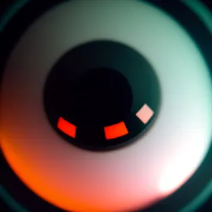 Shiny Black Round Button Icon