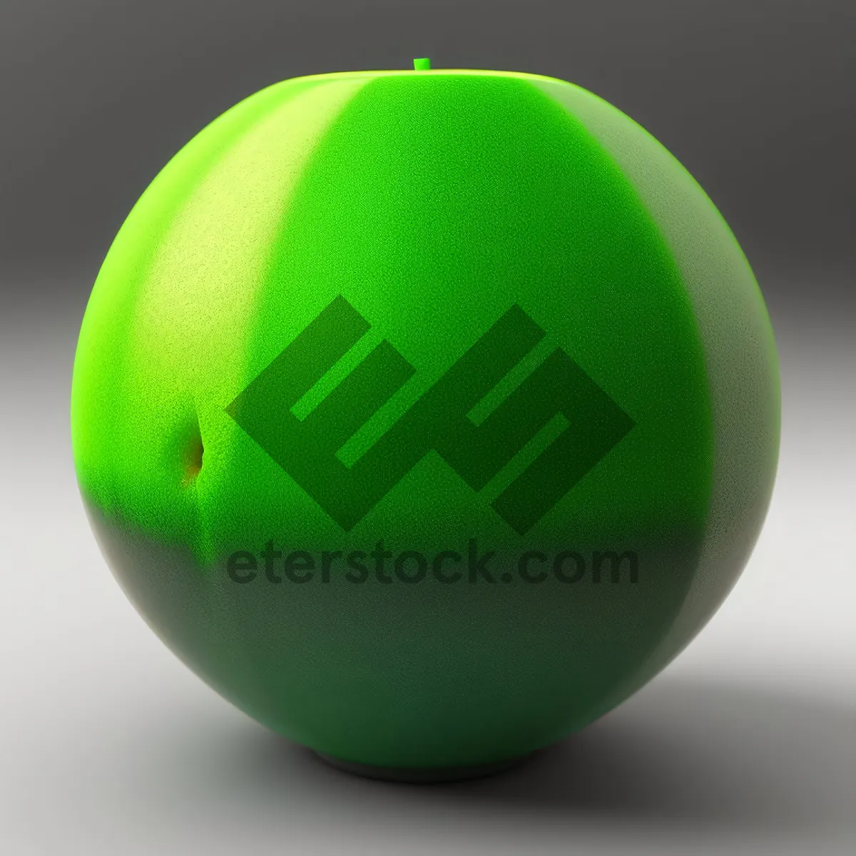 Picture of Shiny Glass Sphere Icon with Reflection