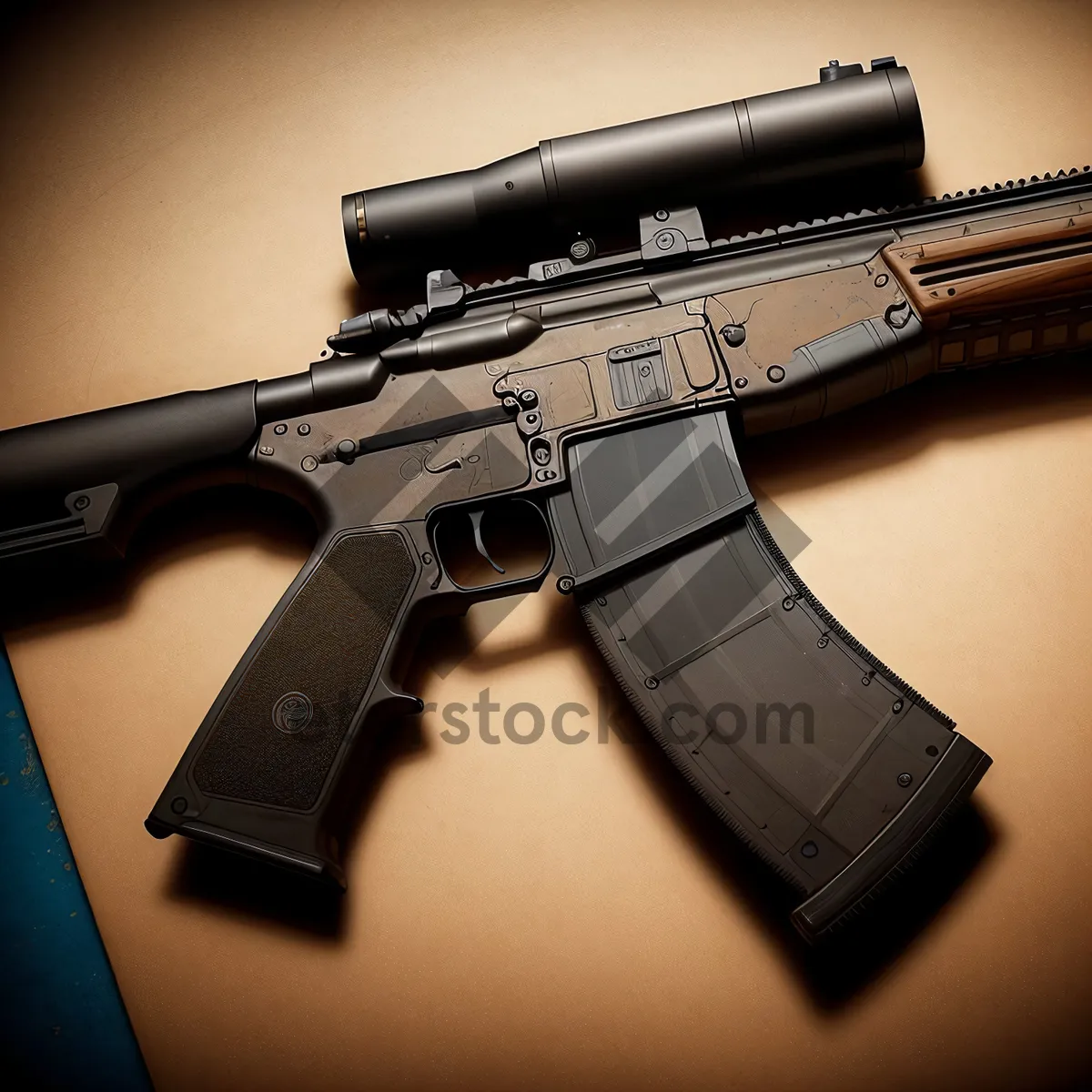 Picture of Firearm Supply Chamber: Military Assault Rifle Revolver Pistol