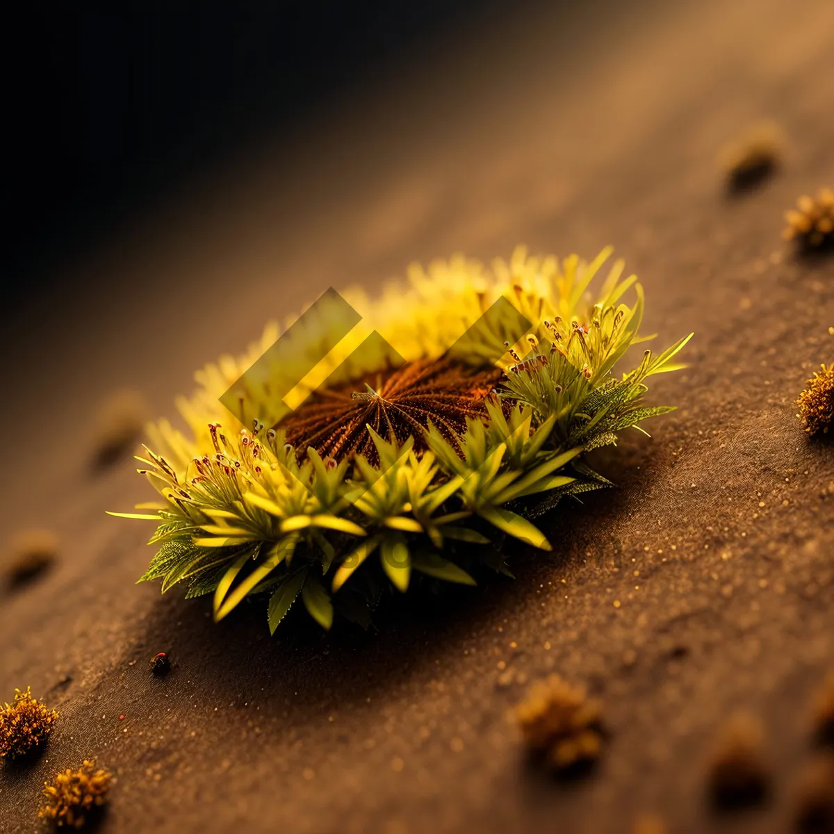 Picture of Prickly Sea Urchin Cactus Flower Bud