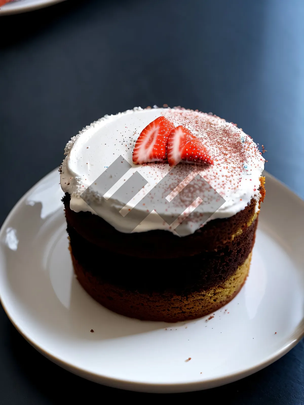 Picture of Delicious Breakfast Cake with Fresh Fruit Topping