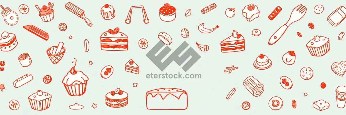 Picture of Design Symbol Icon Sign Set Elements