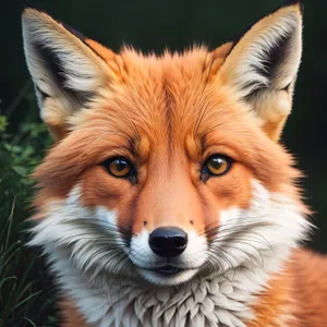 Cute Corgi Fox - Adorable Canine Portrait