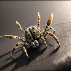Creepy Crawlers: Black Spider with Poisonous Bite