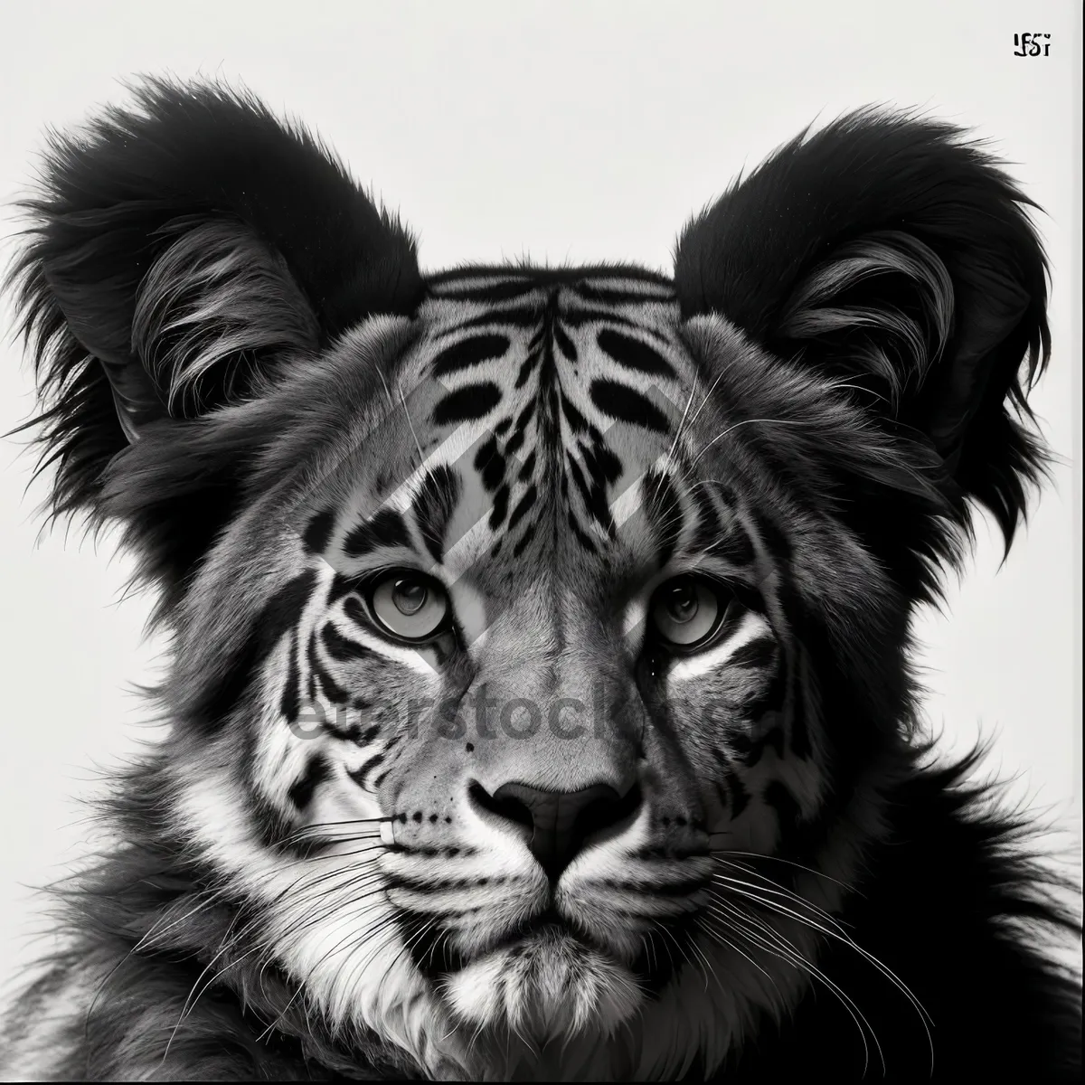 Picture of Majestic Tiger Staring with Intensity