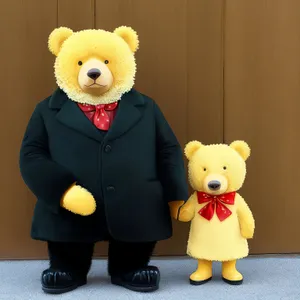 Cute Teddy Bear: Fluffy, Brown, and Adorable