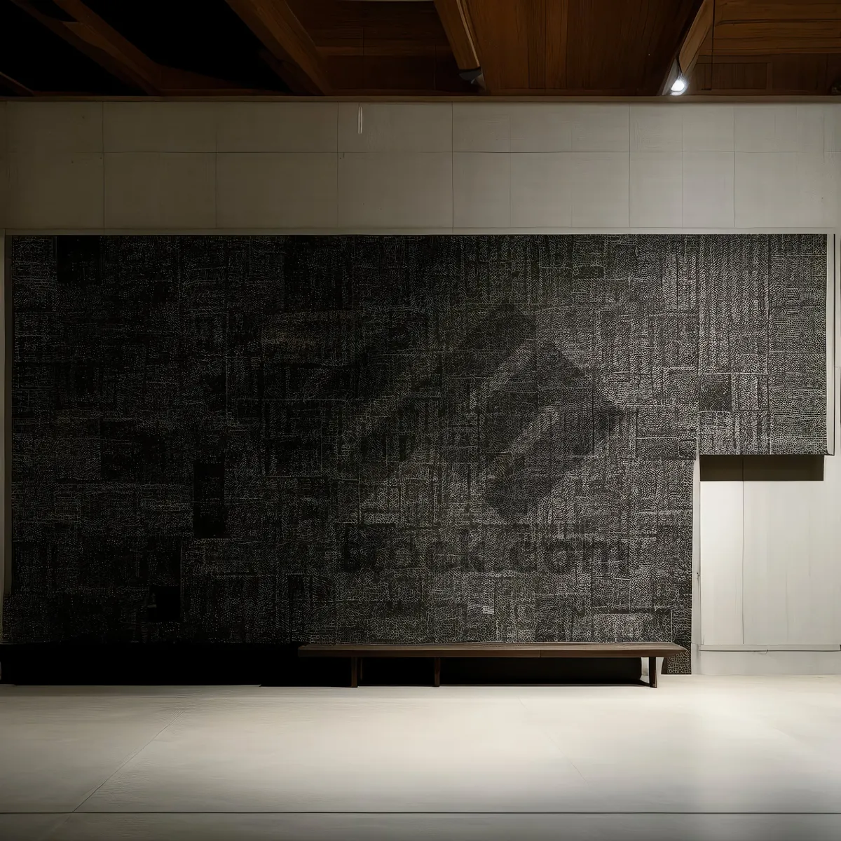 Picture of Modern interior design of old classroom