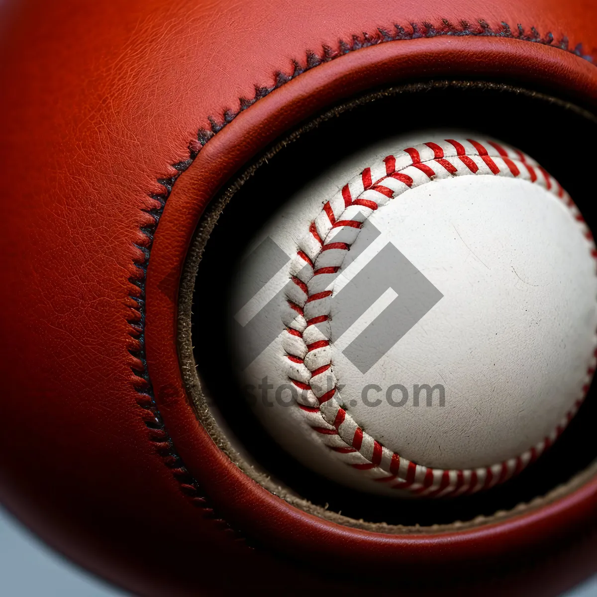 Picture of Leather Baseball Glove - Game-Ready Sports Equipment