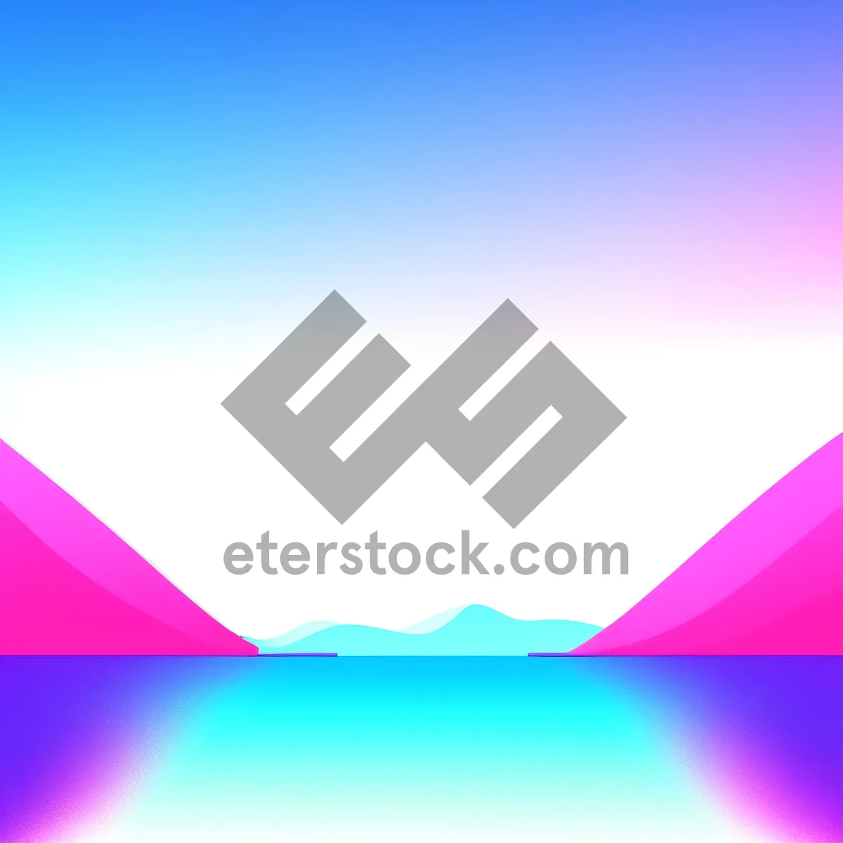 Picture of Vibrant Energy: A Digital Fractal Artwork with Gradient Colors