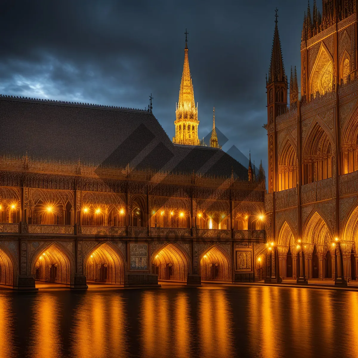 Picture of Riverside Palace: A Majestic Icon of Architectural Brilliance