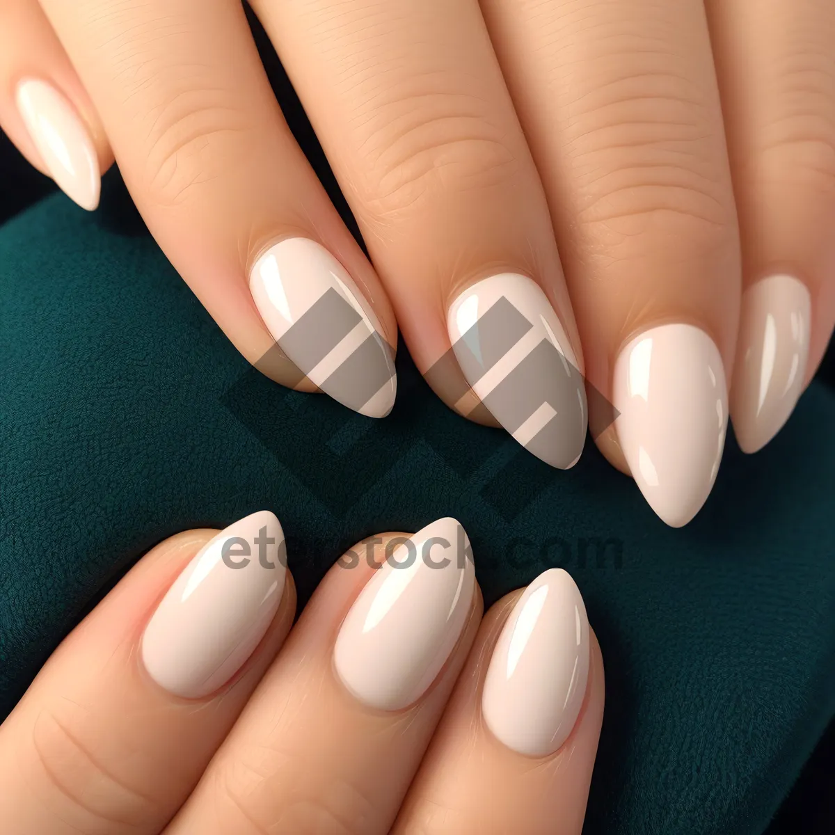 Picture of Healthy Hand Care: Nurturing Manicure Treatment for Beautiful Nails