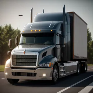 Highway Hauler: Delivering Freight on the Road