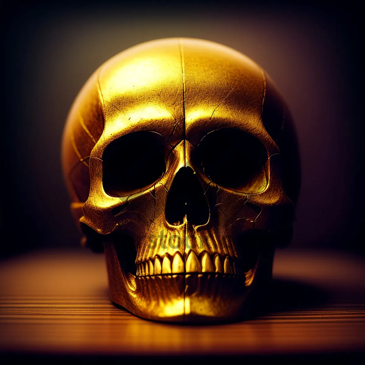 Picture of Sinister Skull: A Terrifying Pirate's Grisly Grin