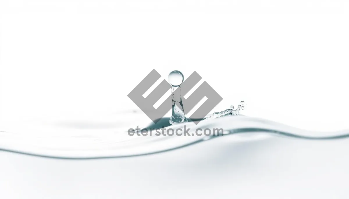 Picture of Modern art design water faucet close up