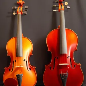 Melodic Strings: Vibrant Ensemble of Musical Instruments